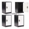 Adiroffice 15 in W, 15 in D, 24 in H, Steel ADI629-02-B-W-PKG-4 - alternate 1
